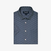 Leeward Short Sleeve Navy Ditsy Mizzen+Main