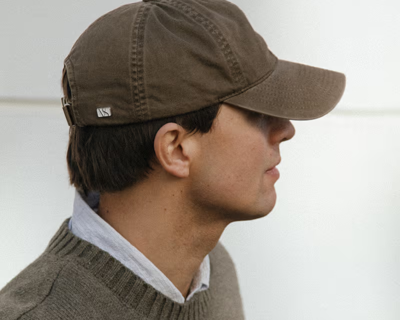 Legacy Soft Washed Cotton Cap Beige Varsity Headwear