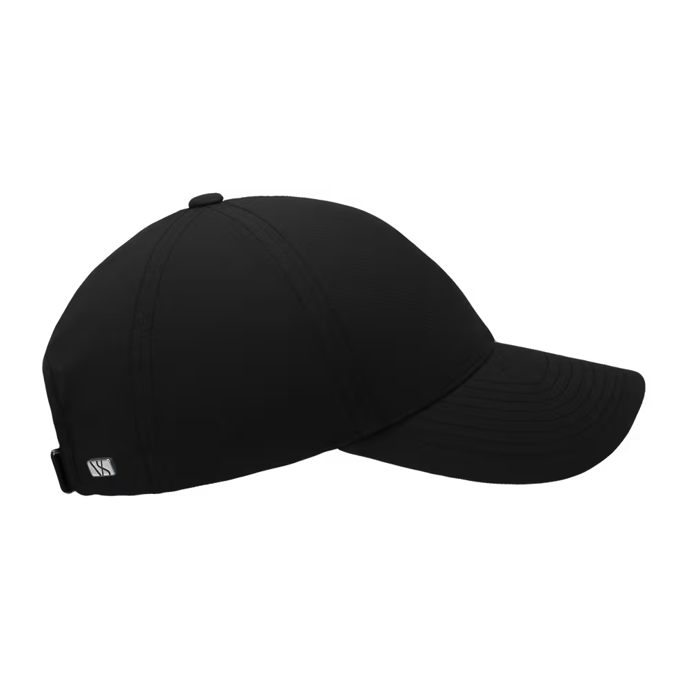 Legacy Structured Active Tech Cap Black Varsity Headwear