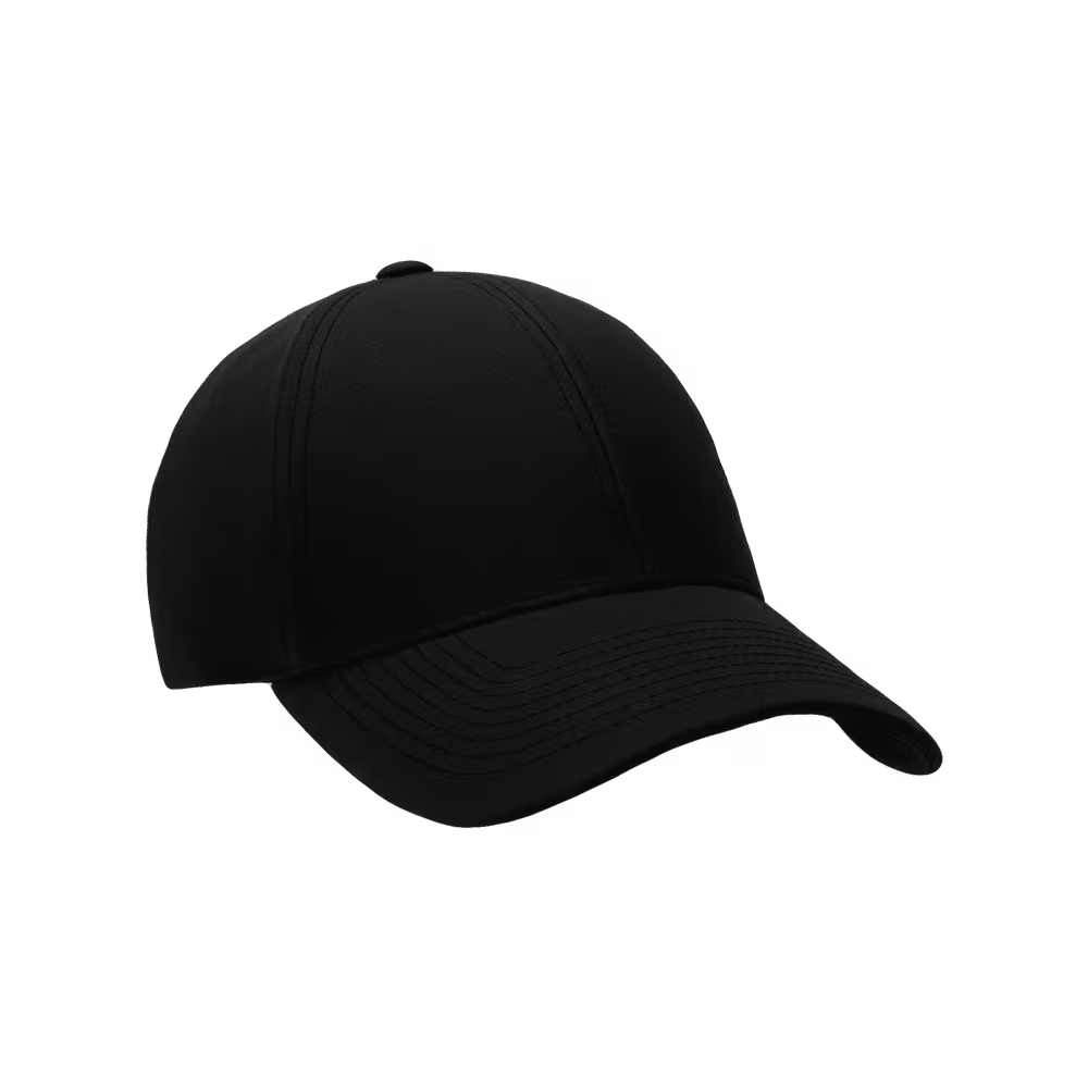 Legacy Structured Active Tech Cap Black Varsity Headwear