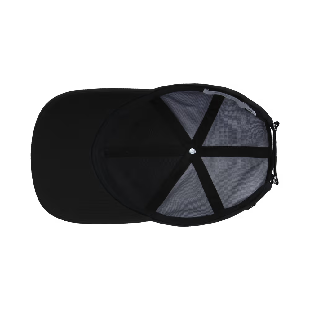 Legacy Structured Active Tech Cap Black Varsity Headwear