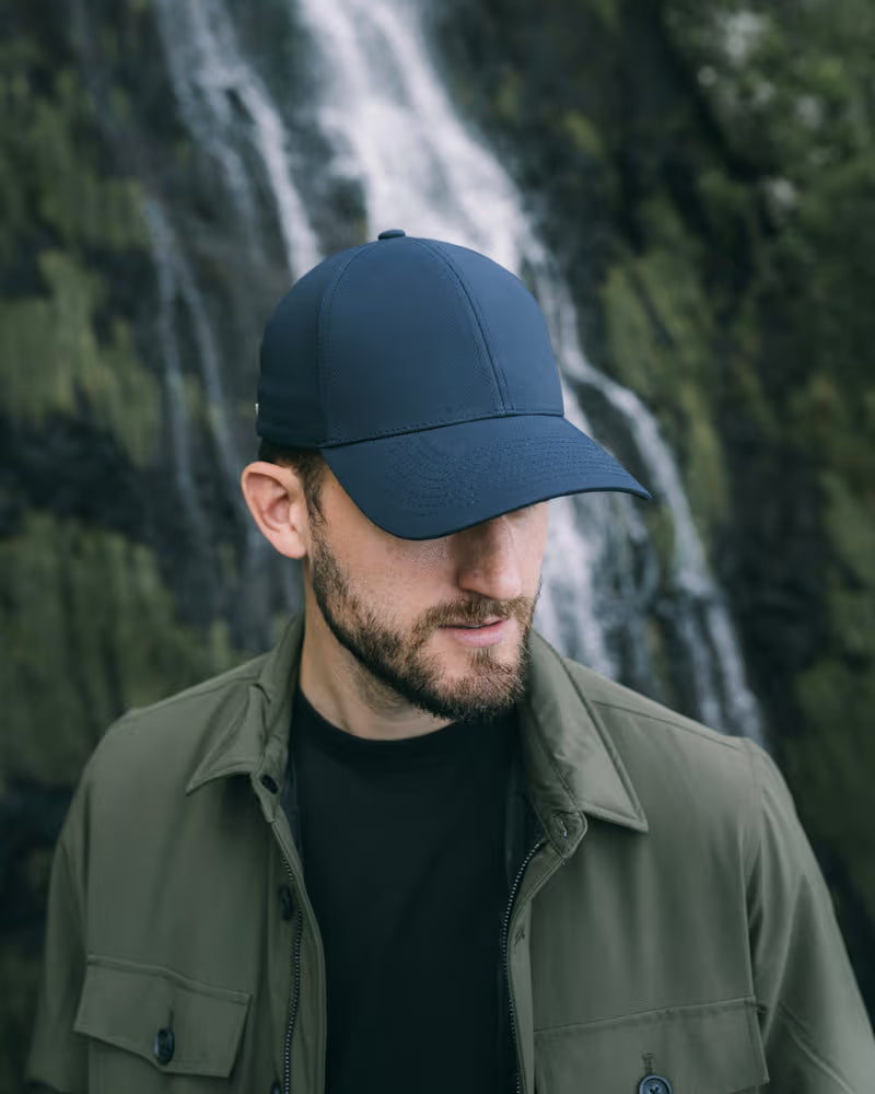 Legacy Structured Active Tech Cap Navy Varsity Headwear