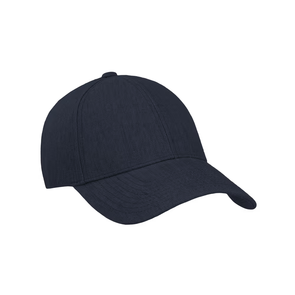 Legacy Structured Linen Cap Deep Sea NavyVarsity Headwear