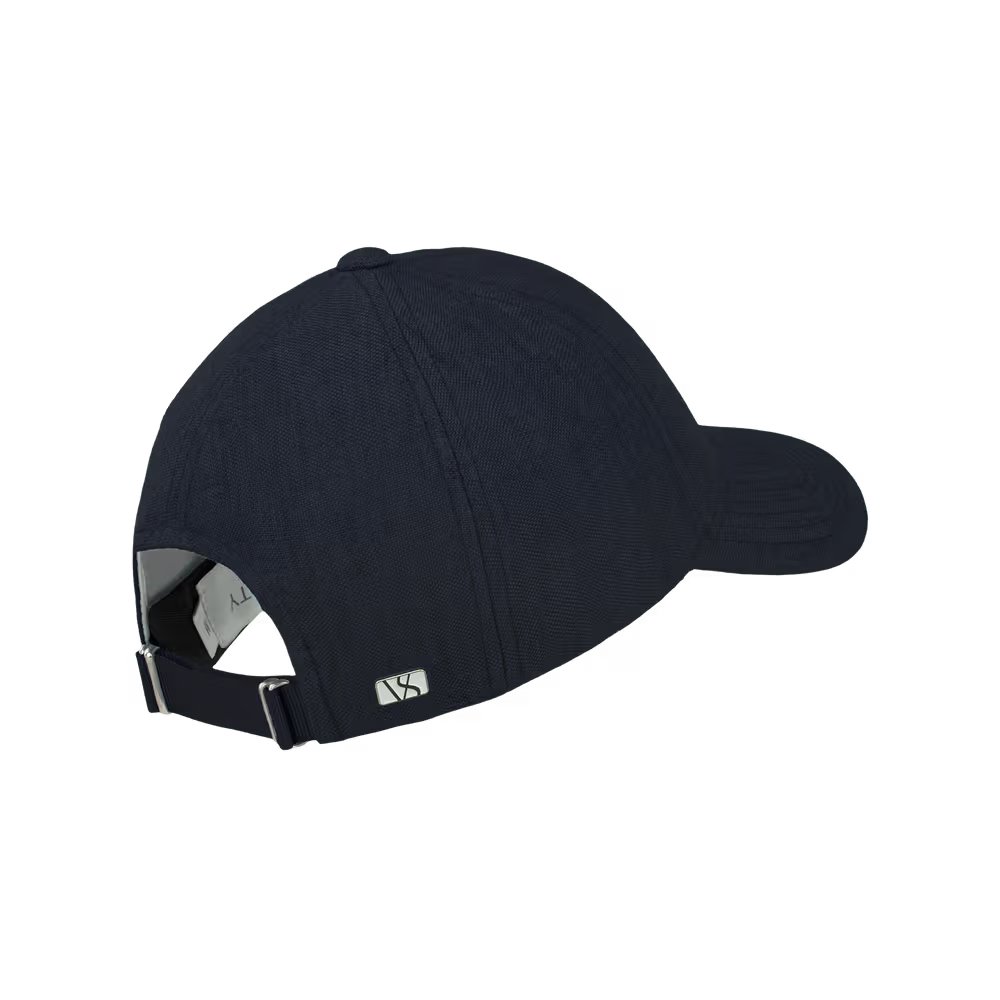 Legacy Structured Linen Cap Deep Sea NavyVarsity Headwear