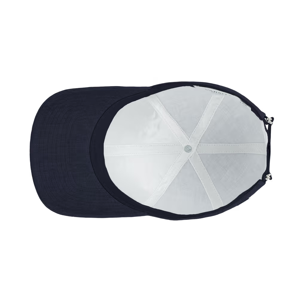 Legacy Structured Linen Cap Deep Sea NavyVarsity Headwear