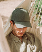 Legacy Structured Linen Cap French Olive Varsity Headwear