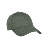 Legacy Structured Linen Cap - French Olive | Varsity Headwear