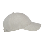 Legacy Structured Linen Cap Hampton Beige Varsity Headwear