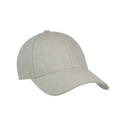 Legacy Structured Linen Cap Hampton Beige Varsity Headwear