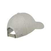 Legacy Structured Linen Cap Hampton Beige Varsity Headwear