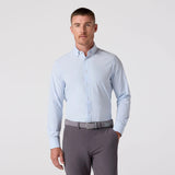 Light Blue Solid Leeward Dress Shirt | Mizzen+Main