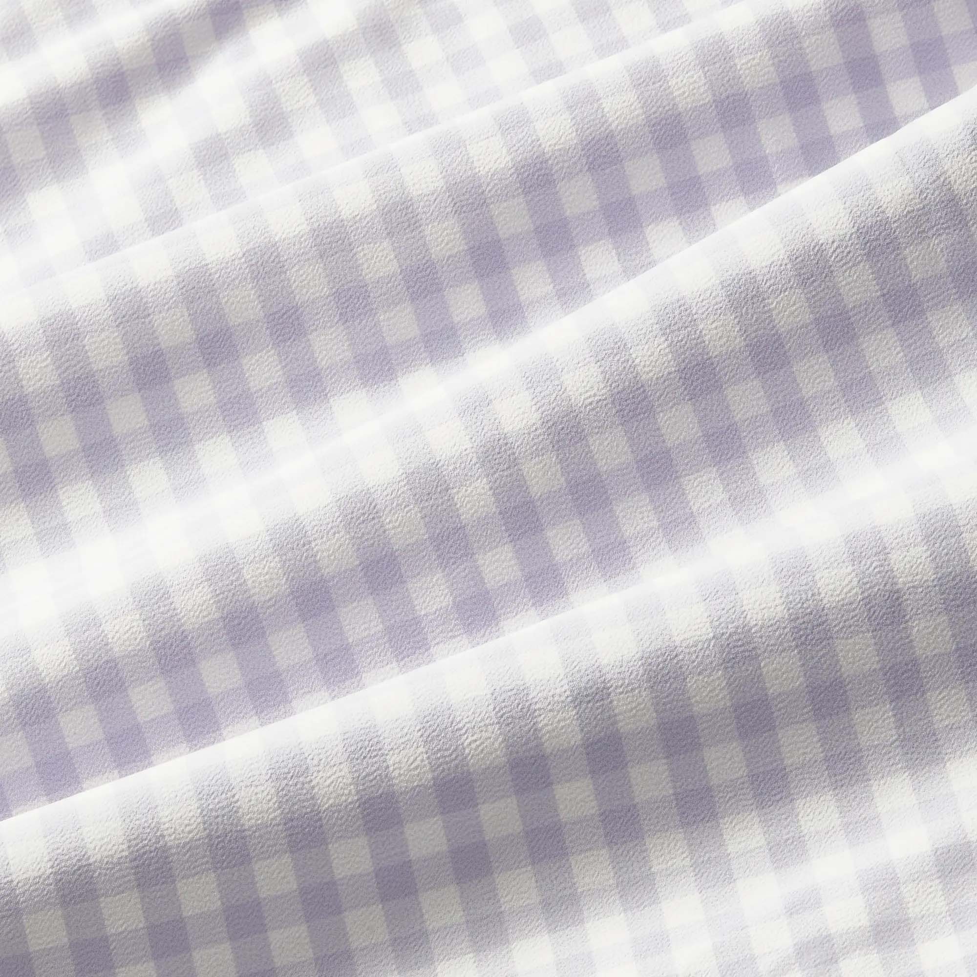 Lilac Check Mizzen and Main Shirt