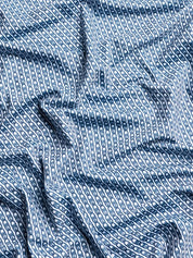 Link Short Sleeve Polo Arctic Greyson Clothiers Back Fabric Detail