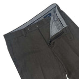 Dark Taupe Luxury Twill Dress Pant - Houston Fit | Ballin