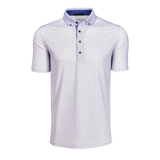 Veil of Ice Short Sleeve Polo - Arctic | Greyson Clothiers