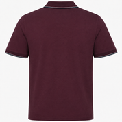 Maroon Short Sleeve Polo Lorenzoni