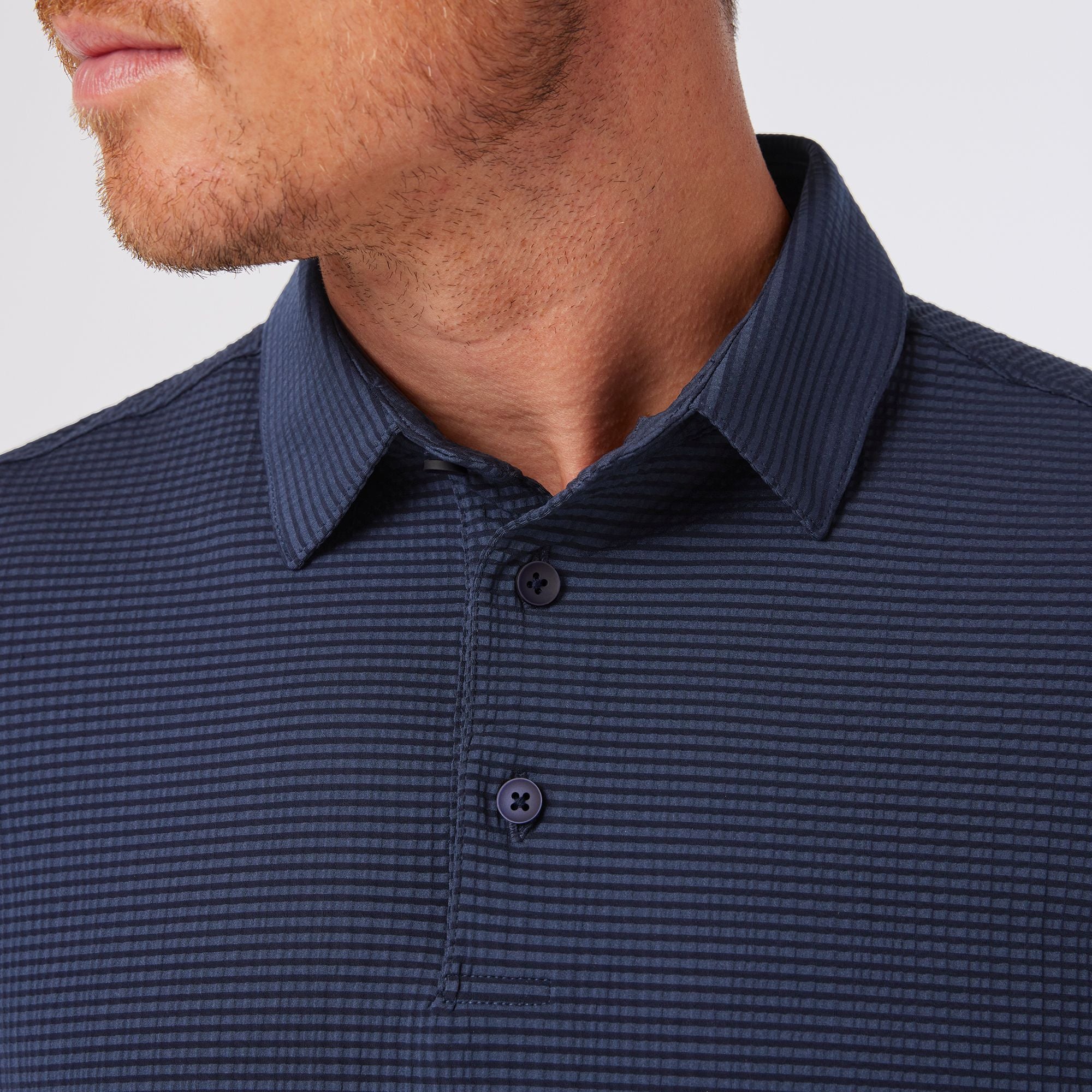 Men's Copa Polo Navy Mizzen+Main 