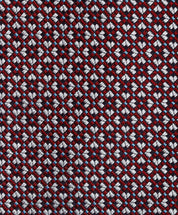 Merlot Jacquard Tie David Donahue Fabric Detail
