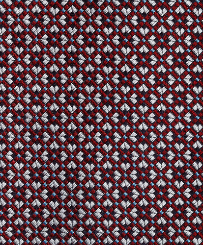 Merlot Jacquard Tie David Donahue Fabric Detail