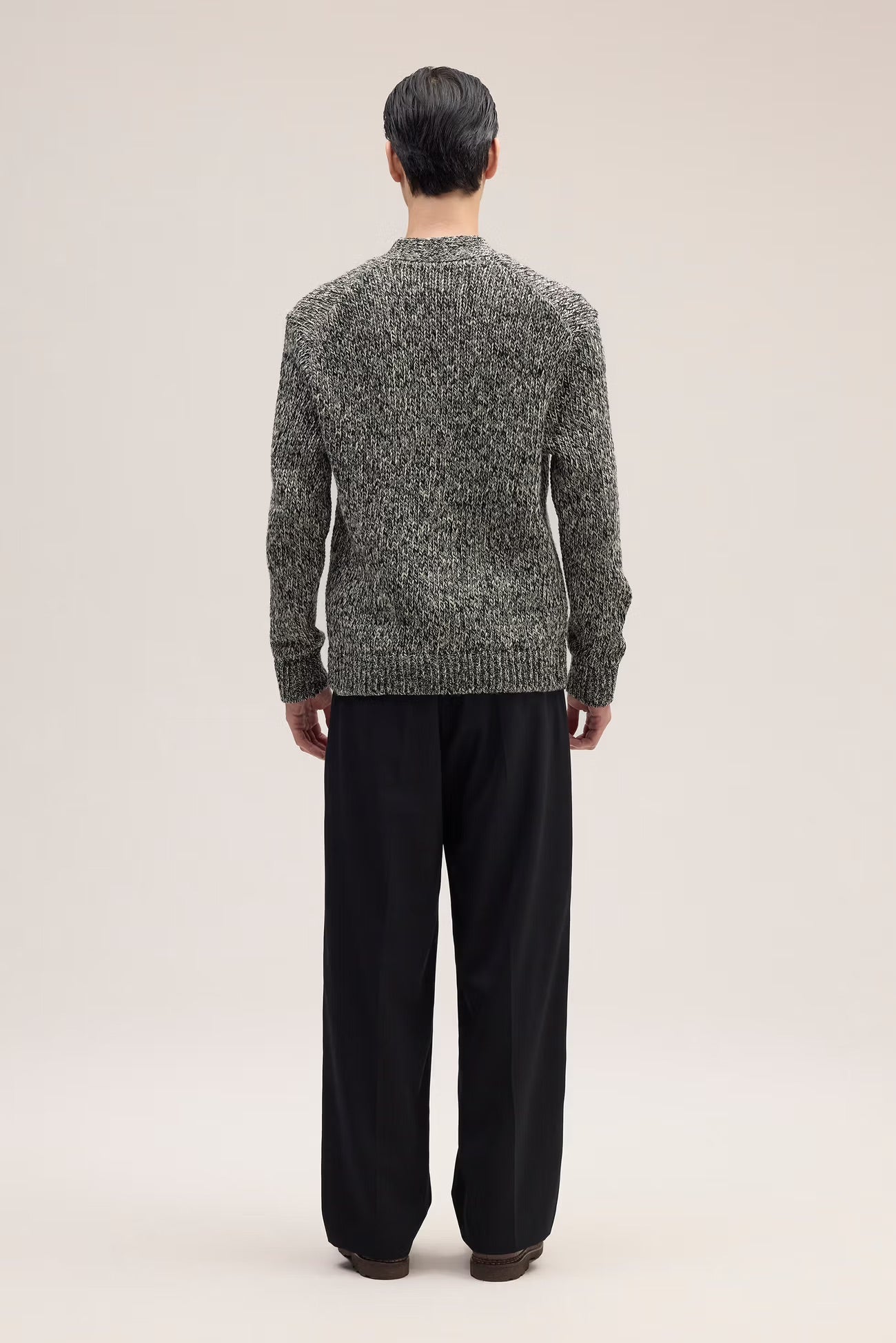 Mika Ultra-soft Cardigan in Black Mouline by NN.07