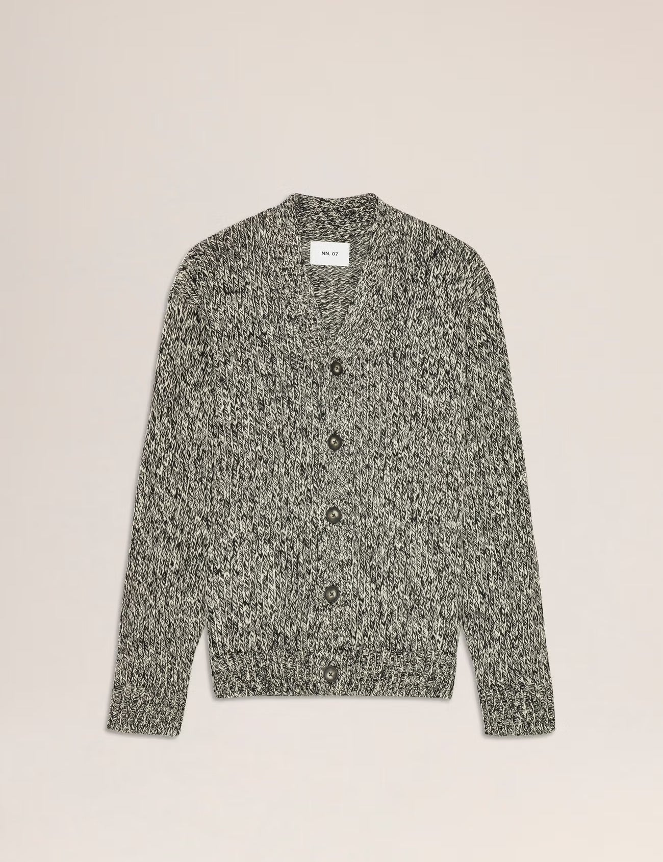 Mika Ultra-soft Cardigan in Black Mouline by NN.07