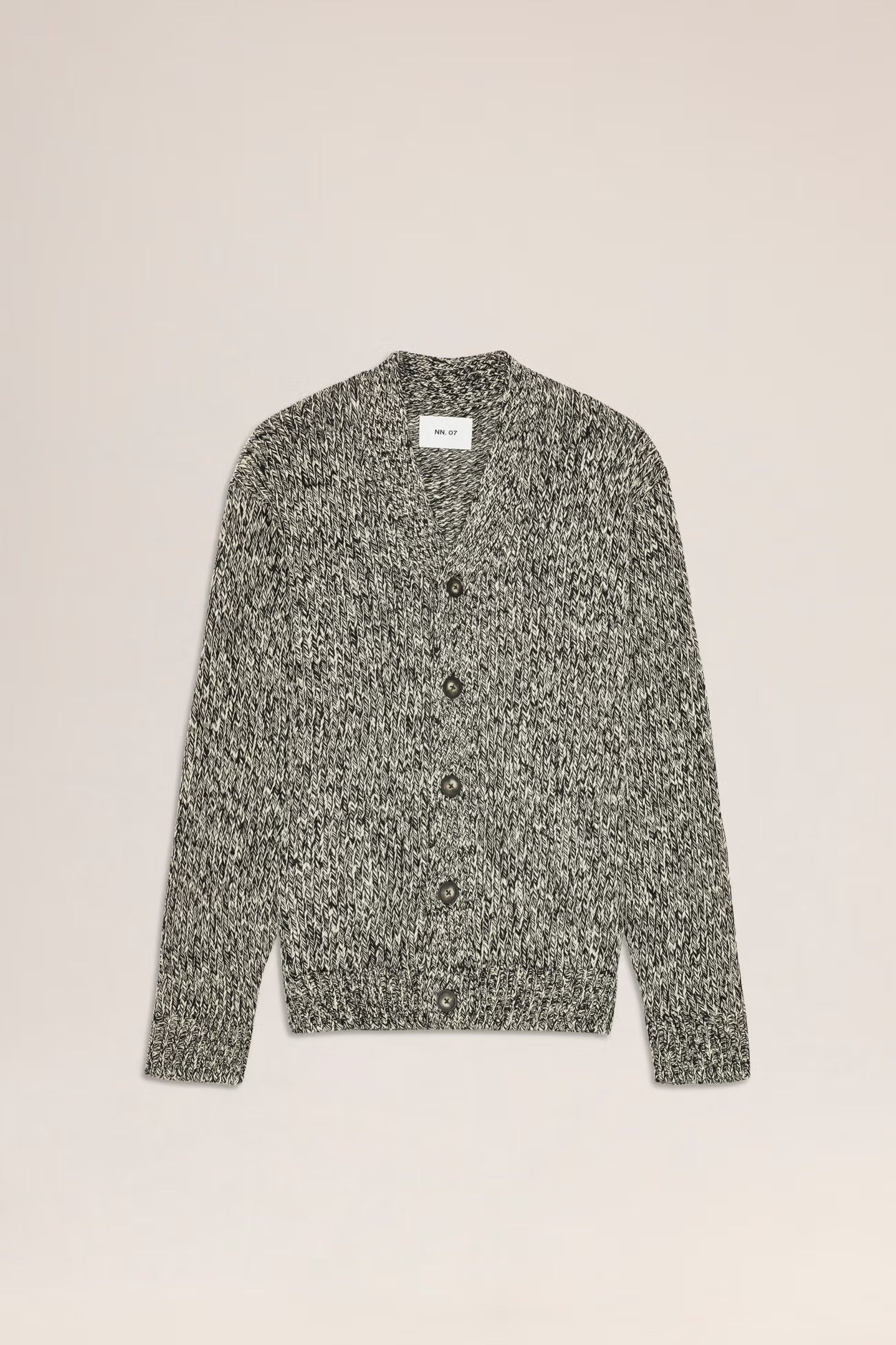 Mika Ultra-soft Cardigan in Black Mouline by NN.07