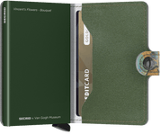 Miniwallet Art Flowers Bouquet Green Secrid Wallets Card Holder