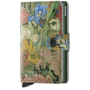 Miniwallet Art Flowers Bouquet Green Secrid Wallets Front