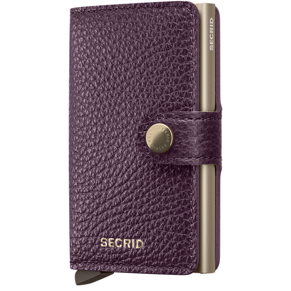 Miniwallet Pebble Grape Secrid Wallets Front