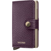 Miniwallet Pebble Grape Secrid Wallets Front