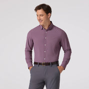 Mizzen+Main Eggplant Levi Plaid 