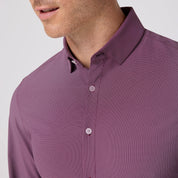 Mizzen+Main Eggplant Levi Plaid 