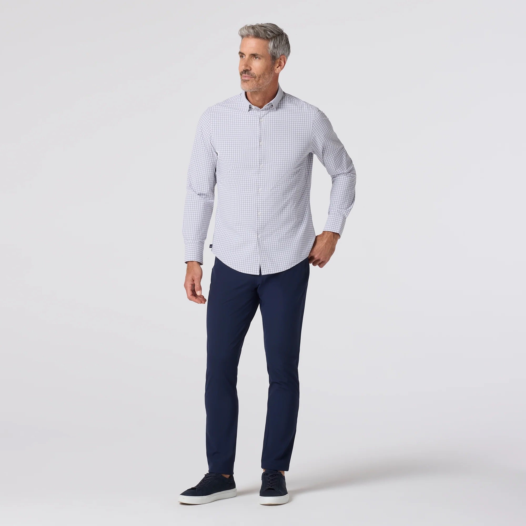 Nickel Kyle Check Leeward Dress Shirt - No Tuck 