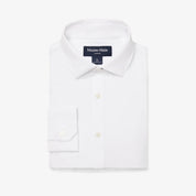 Mizzen + Main white men's leeward dress shirt no tuck