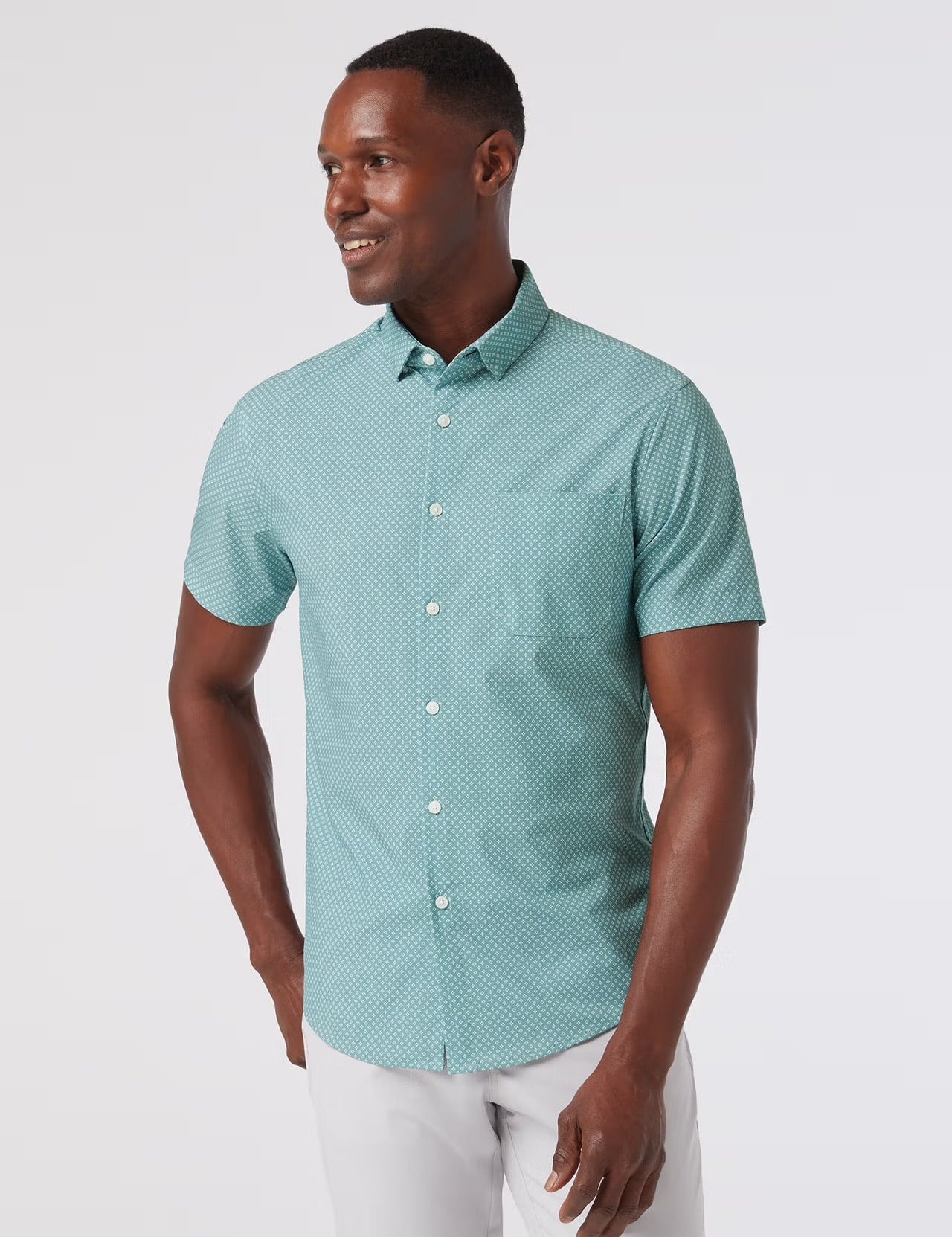 Pale Balsam Clover Leeward Short Sleeve Shirt Mizzen+Main