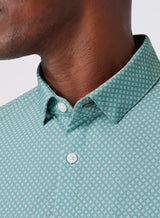 Pale Balsam Clover Leeward Short Sleeve Shirt | Mizzen+Main