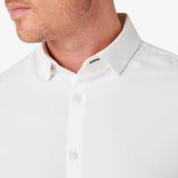 White Solid Leeward Dress Shirt - No Tuck | Mizzen+Main