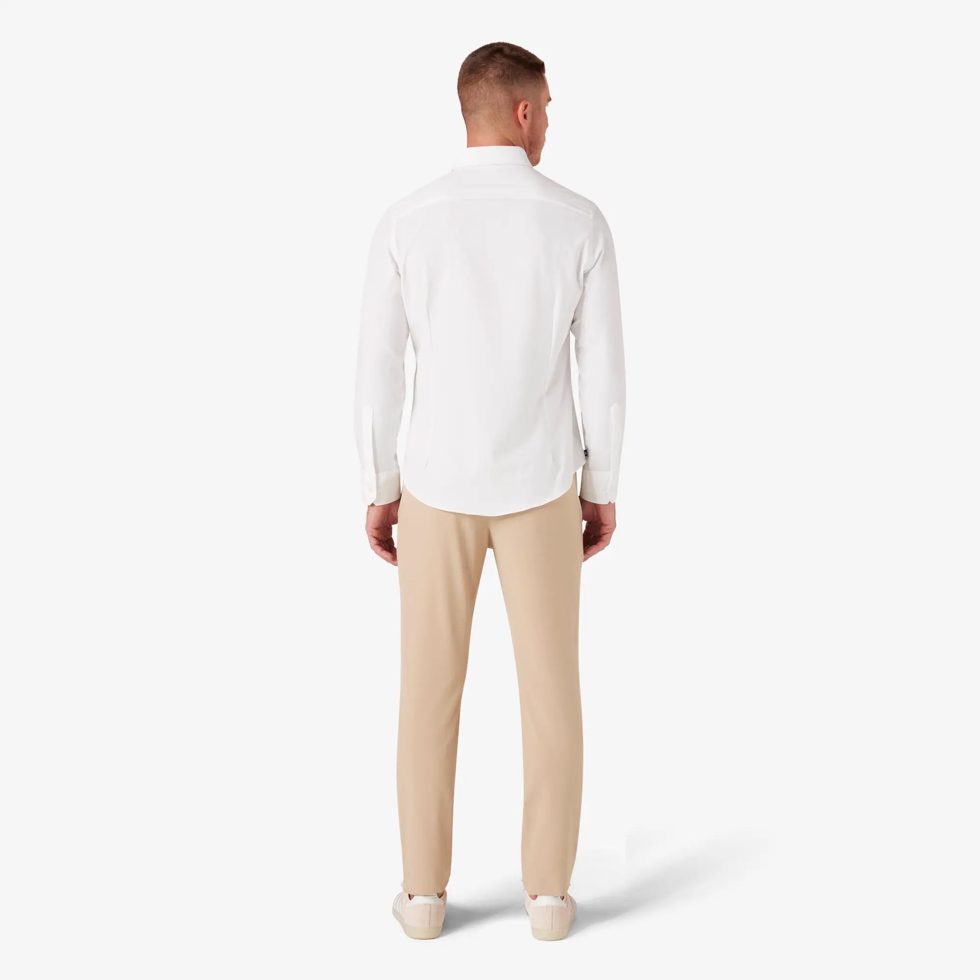 Mizzen and Maine white dress shirt no tuck