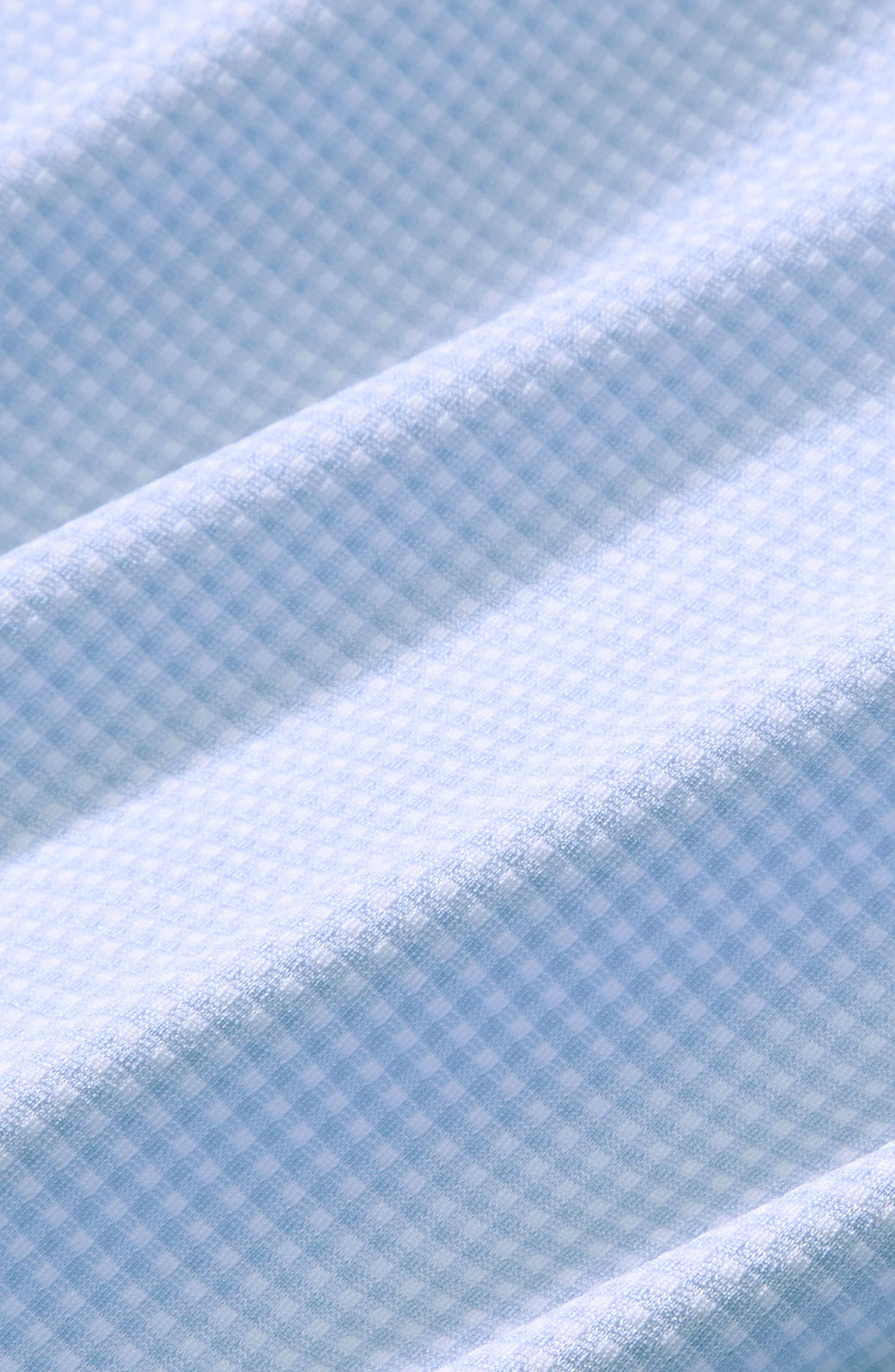 Cloud Blue Peter Gingham Halyard Short Sleeve Shirt