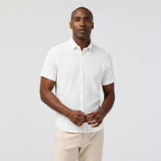 Mizzen and Main Porter Short Sleeve White 