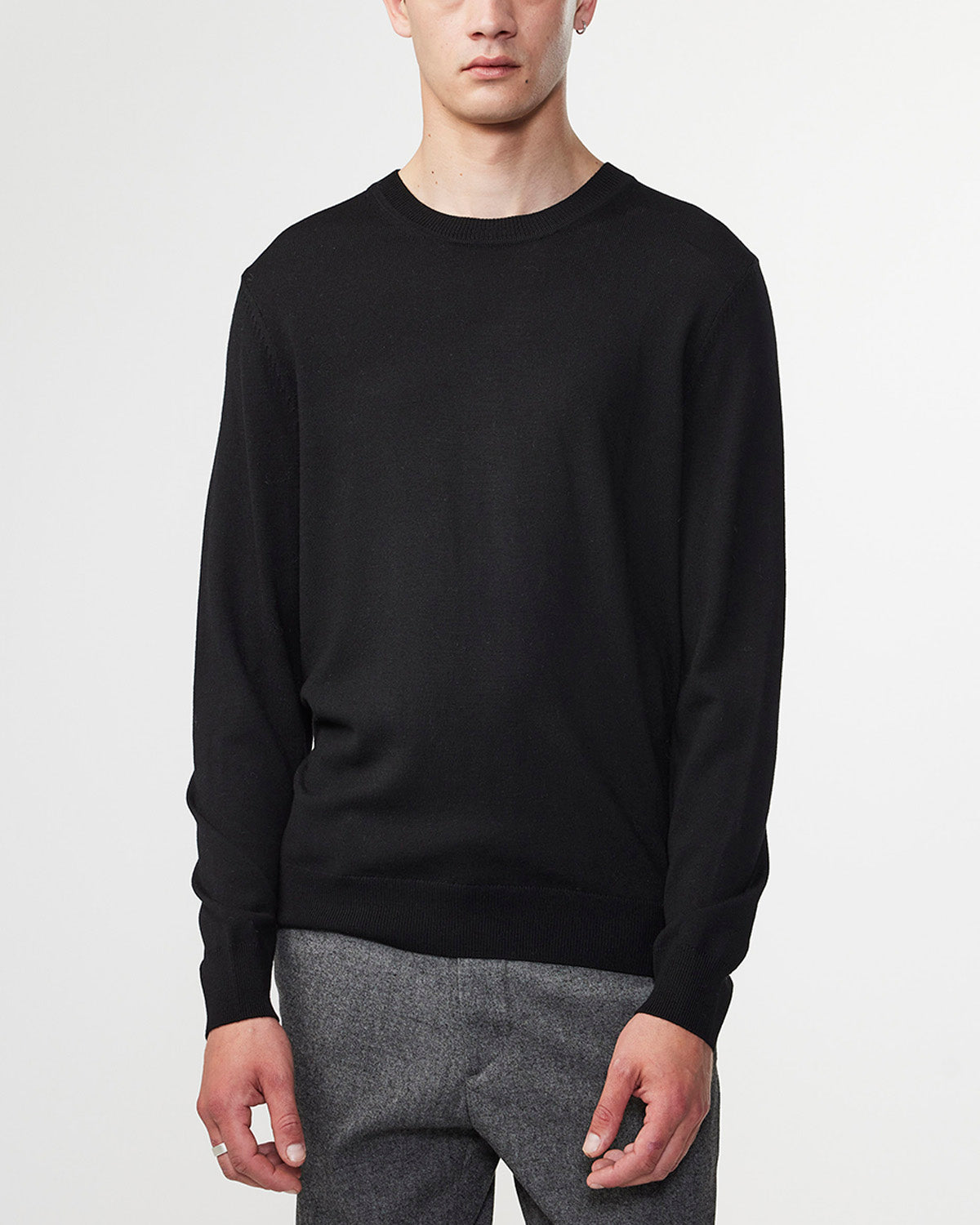 NN07 Ted Light Weight Sweater Black