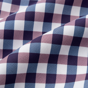 Navy Madison Check Leeward Dress Shirt Mizzen+Main