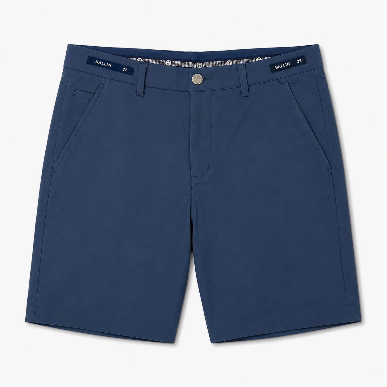 Navy Blue Techno Ultimate Short 9" Drummond Fit Ballin 