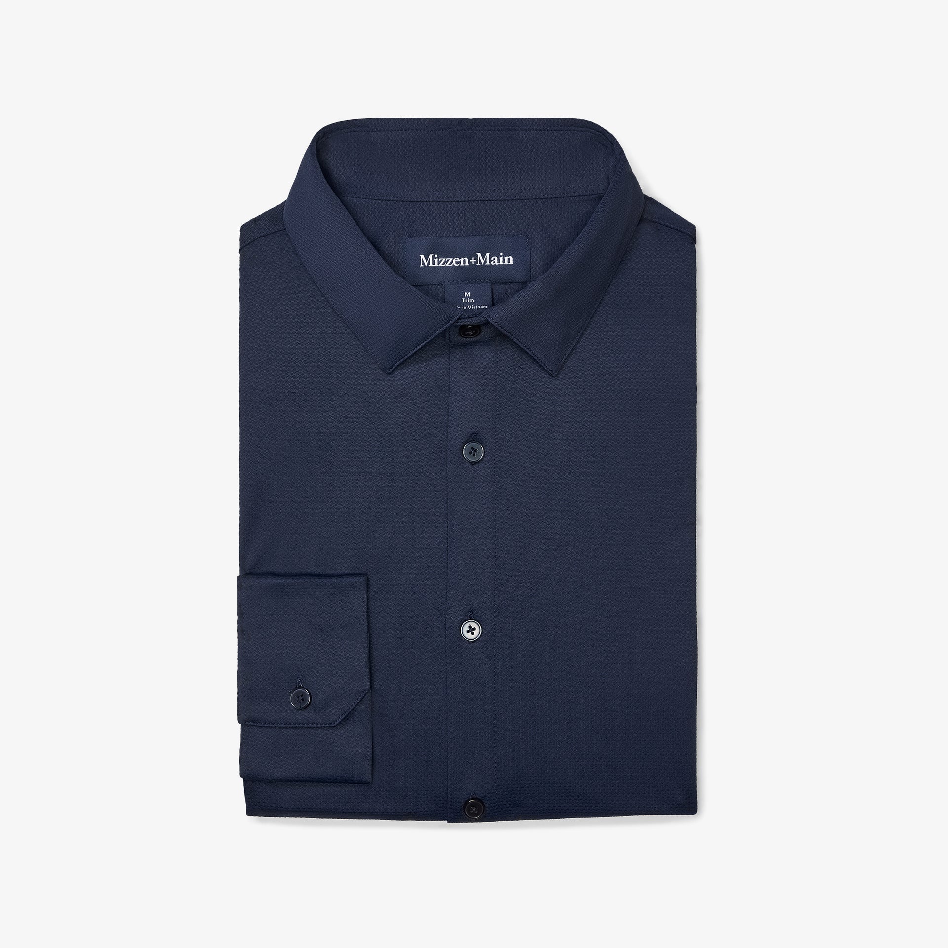 Navy Halyard Dress Shirt  Mizzen+Main