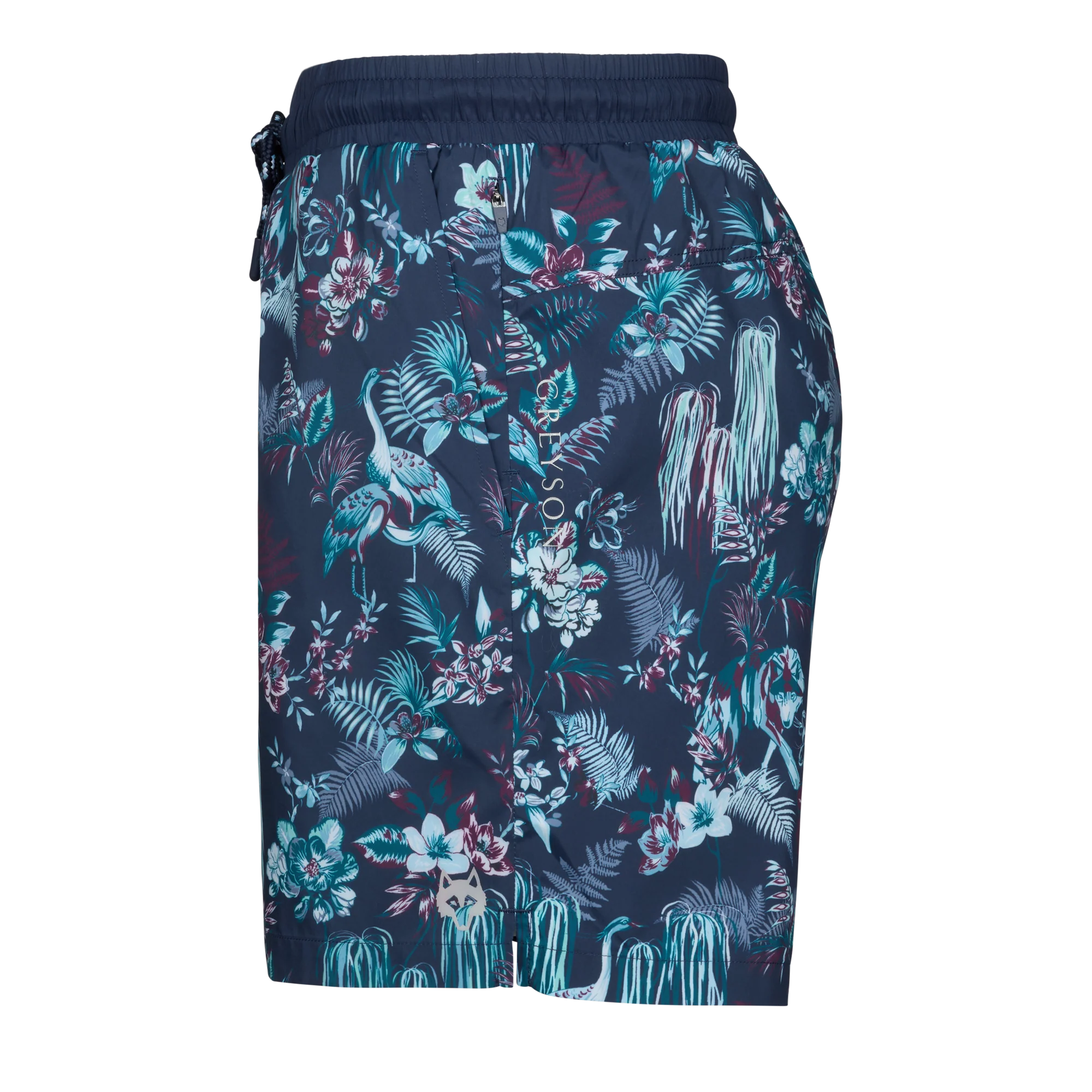 Night Lurk Torch Swim Short Maltese Blue Greyson Clothiers