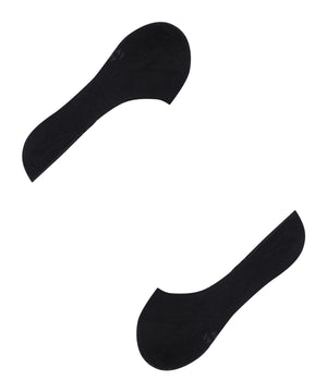 Mens no show socks black Falke