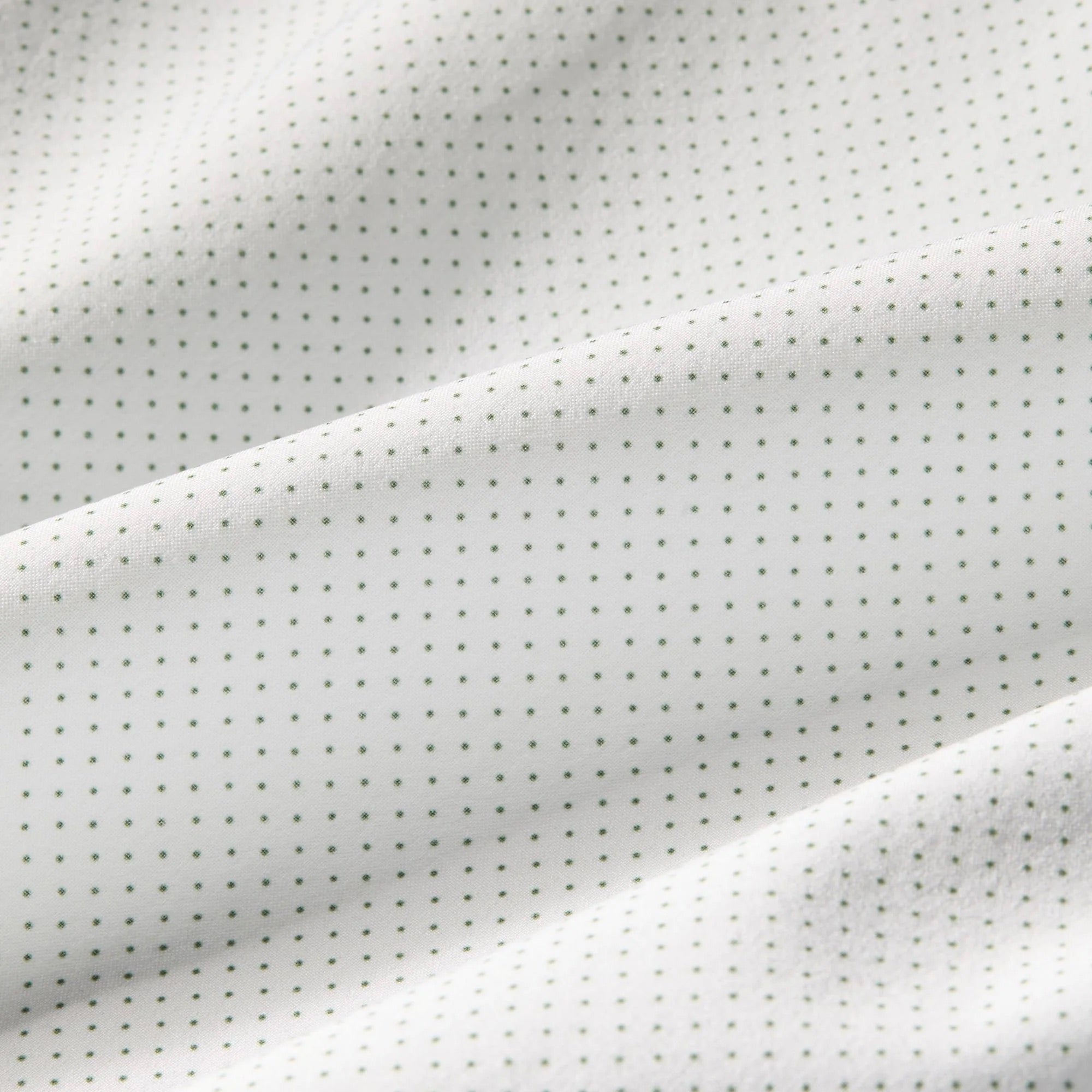 Olive Micro Dot Leeward Long Sleeve Dress Shirt | Mizzen+Main