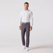 Olive Micro Dot Leeward Long Sleeve Dress Shirt | Mizzen+Main