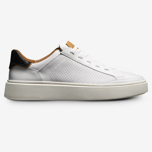 Oliver slip on stretch lace sneaker white Allen Edmonds