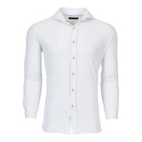Omaha Pique Dress Shirt - Arctic | Greyson Clothiers